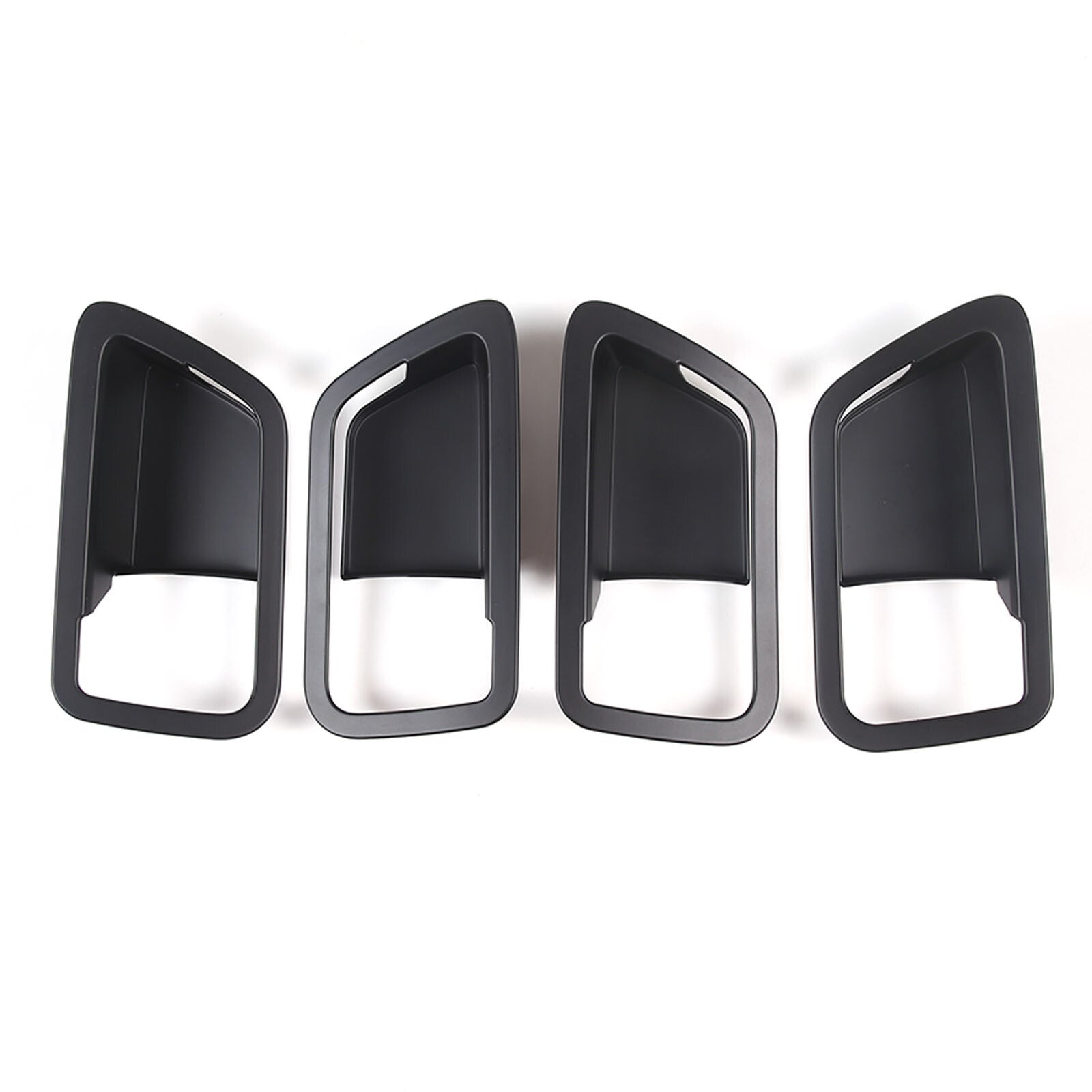 ABS matte black window lift switch button frame cover for Toyota Tacoma 16-22