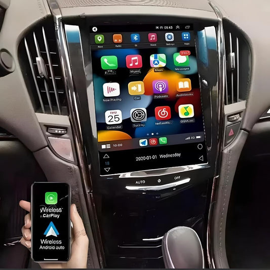 for Cadillac ATS SRX XTS ATSL CTS Camera Android 13 Carplay GPS Car Radio Stereo