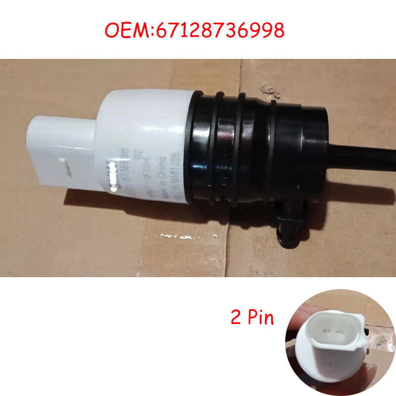 67128736998 1 Windshield Washer Pump for BMW 3 X5 G20 X5 M 340i 2019-