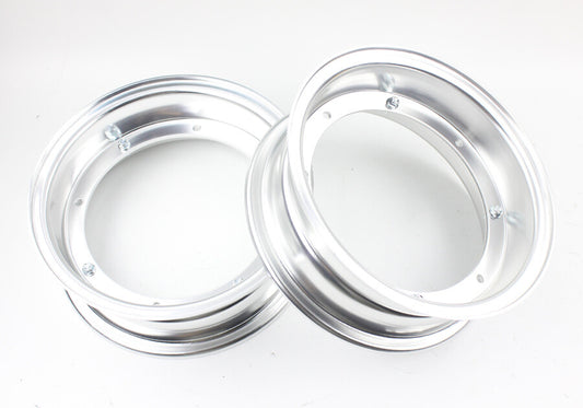 1 Pair 3.50 x 10 Aluminium Rims for Honda DAX Bikes CT70 Aftermarket Wheels
