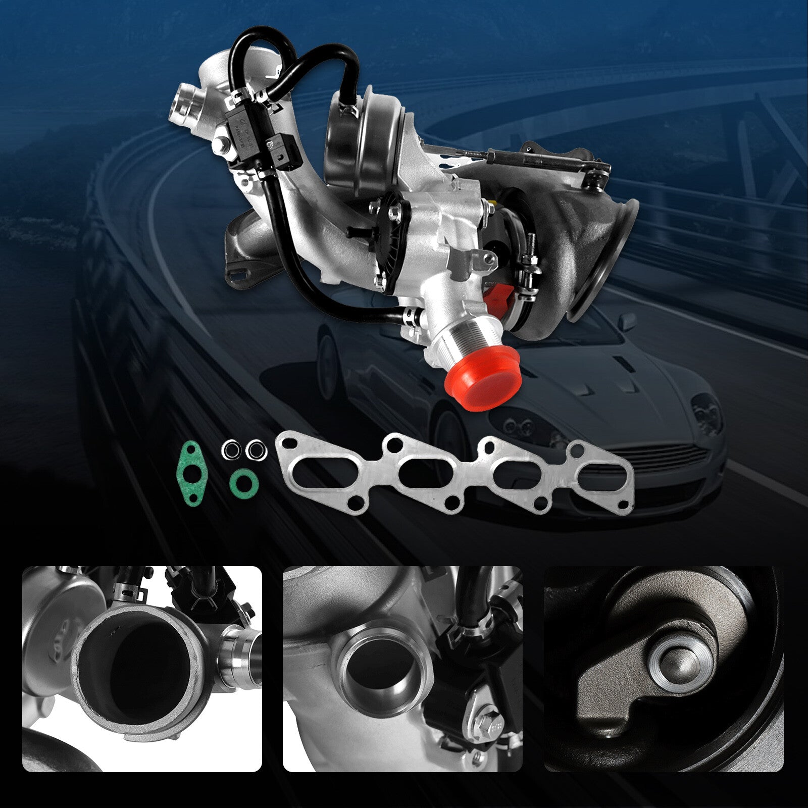 Turbo Turbocharger For 2013-2021 for Buick Encore for Chevrolet Trax 1.4L 781504-0001
