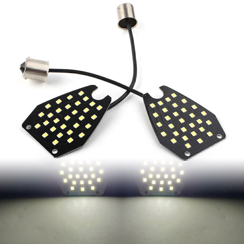 Rear 30SMD LED Turn Signal Indicator Light 1156 for Honda CBR1000RR 04-07 White