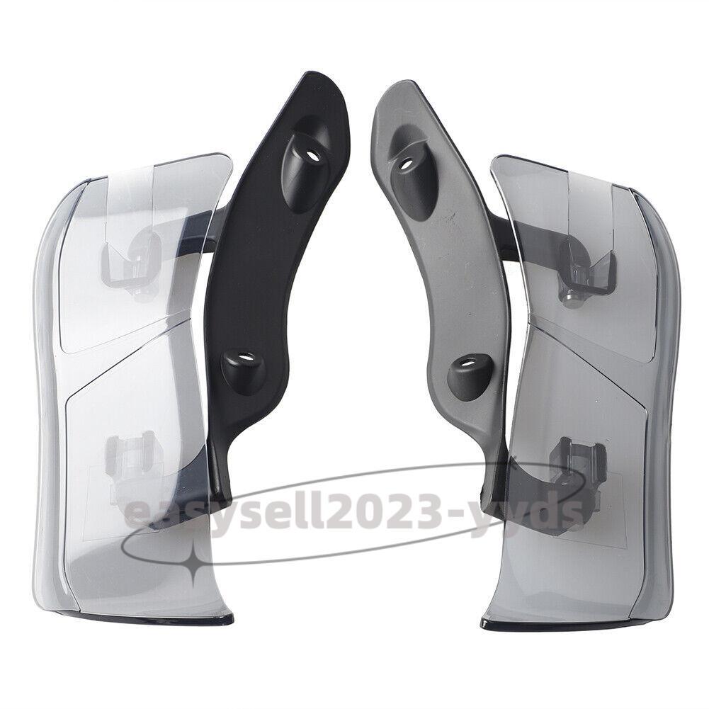 Smoke Adjustable Fairing Side Wing Air Deflectors for Harley Road Glide 15-20