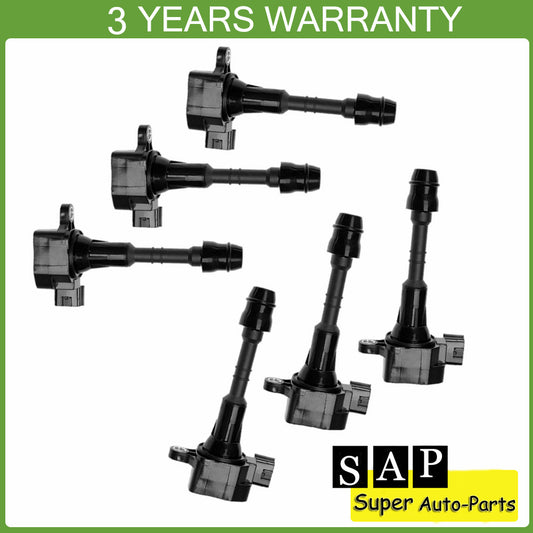 6X Ignition Coils 22448-8J115 for Nissan Altima Maxima Pathfinder for Infiniti I35