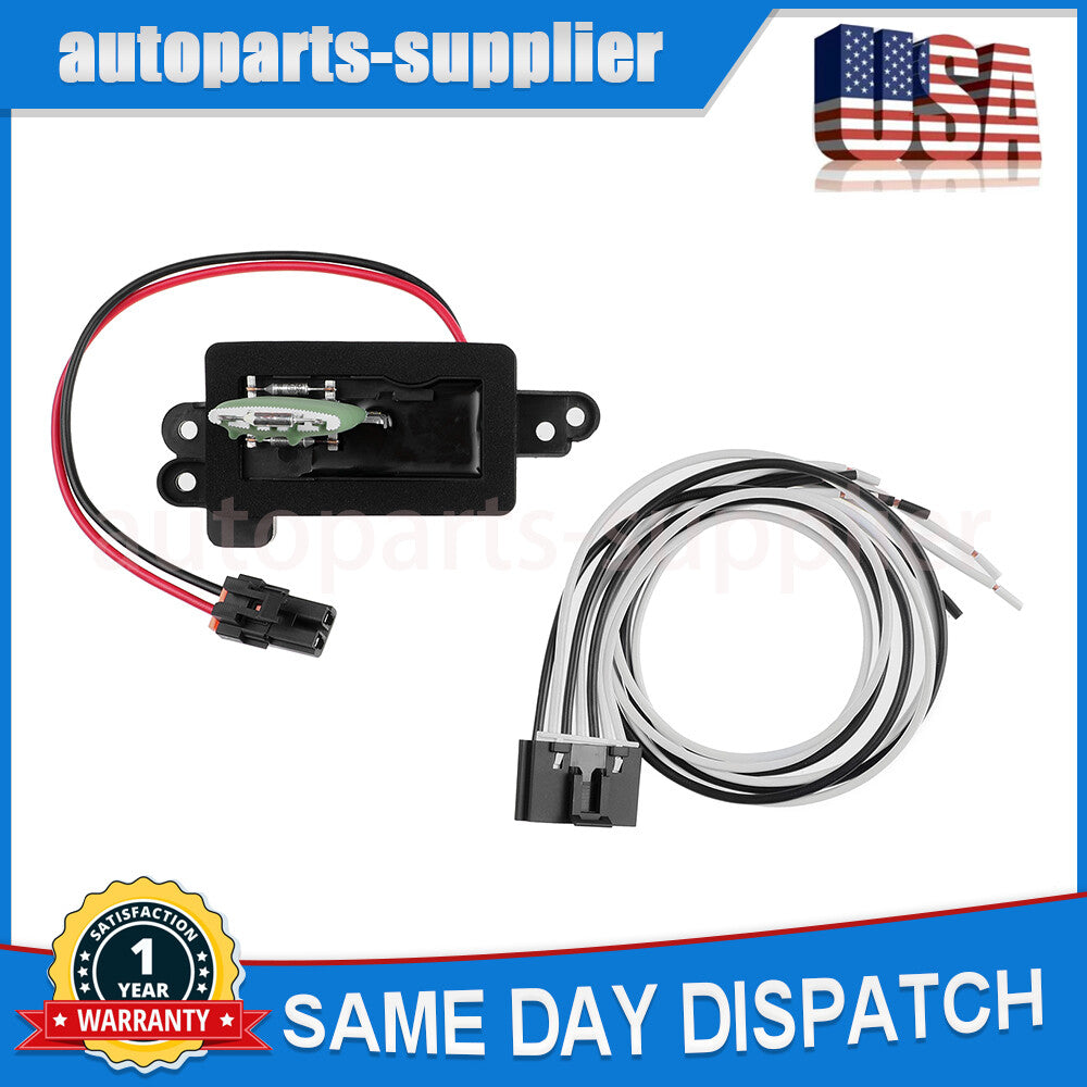 Heater blower motor resistor 89019088, suitable for Chevrolet Silverado 1500 and for Cadillac for GMC