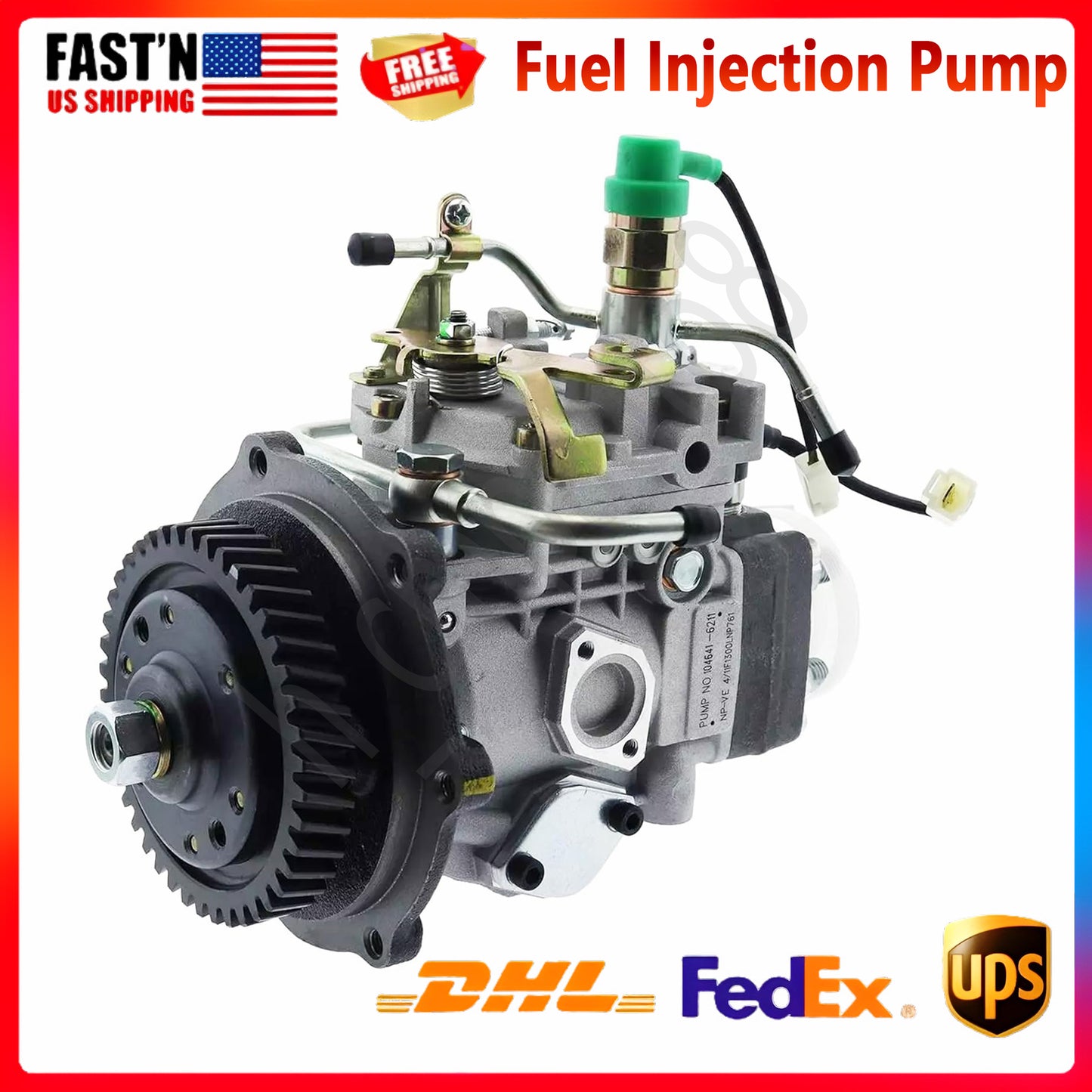 NEW 104641-6211 104641-6212 Diesel Fuel Injection Pump for Isuzu 4JB1 Engine