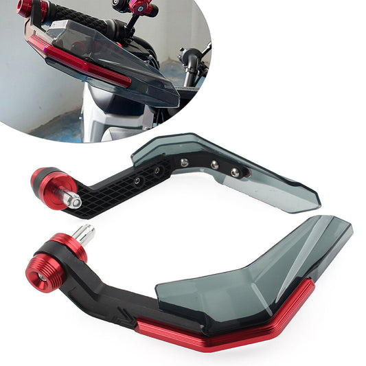 Motorcycle 7/8 22mm Front Handlebar Hand Guard Windshield Protection Shield