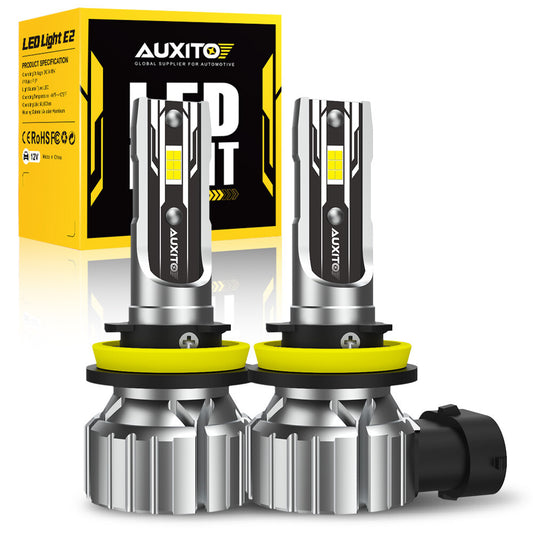 AUXITO H11 LED Traffic Light for Seniors (6500K, 2x)