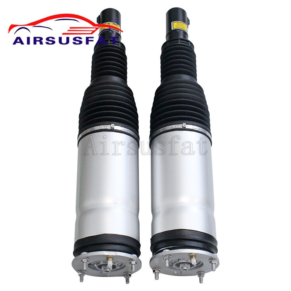 Two front left air suspension shock absorbers suitable for Land Rover L405 L494 with EDC (Electronic Data Card) 2013-18