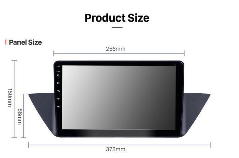 10.1 Inch WiFi Bluetooth MP3 MP5 FM GPS Head Unit Android 9.0 for BMW X1 E84