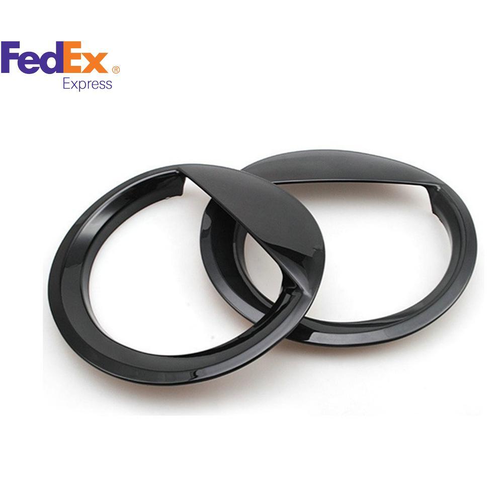 New Front Angry Eyes Style Light Headlight Trim Cover for Jeep Patriot 2011-2017