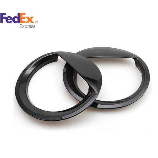 New Front Angry Eyes Style Light Headlight Trim Cover for Jeep Patriot 2011-2017