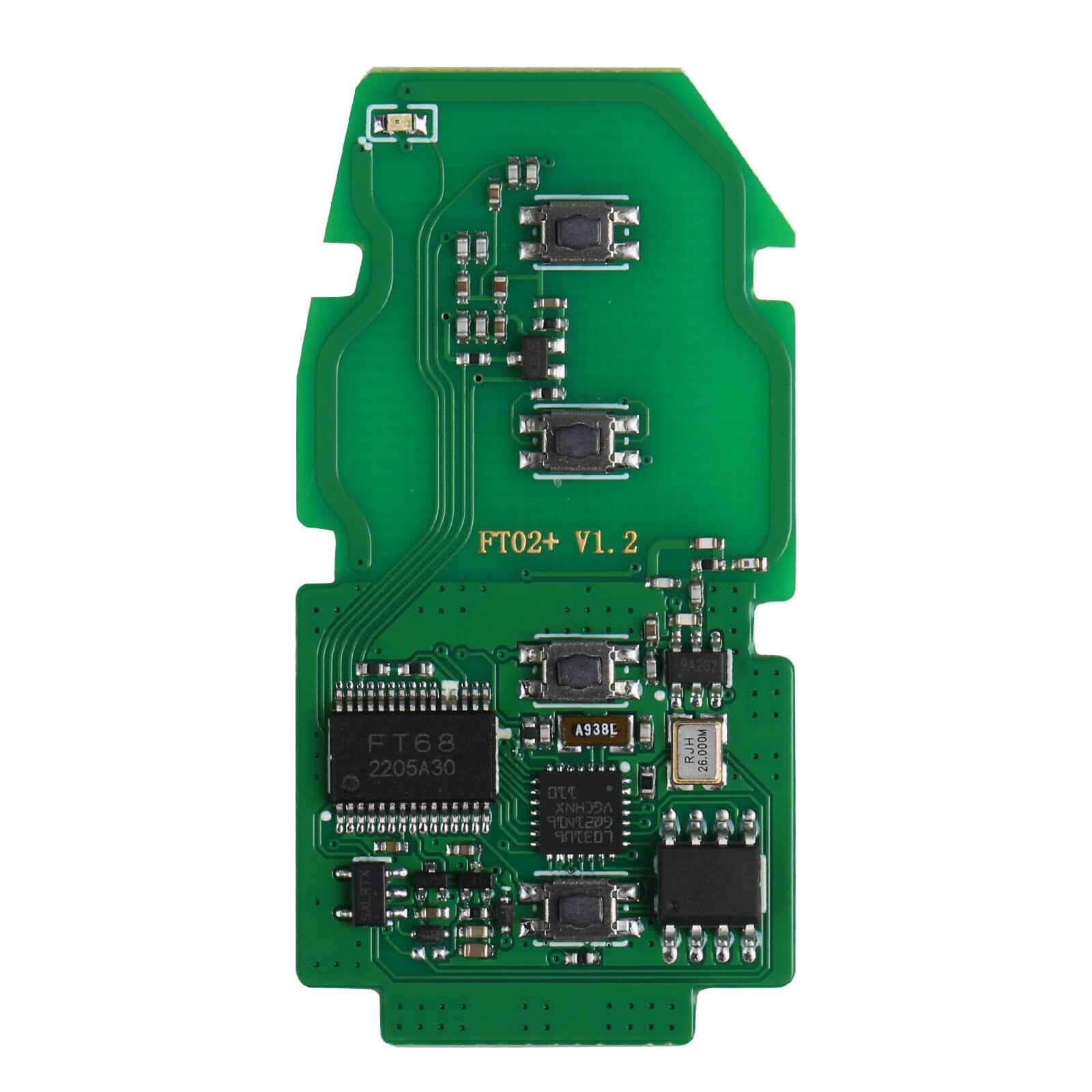Lonsdor FT02-PH0440B for Smart Key 8A 312/314/433.58/434.42MHZ for Toyota , for Camry