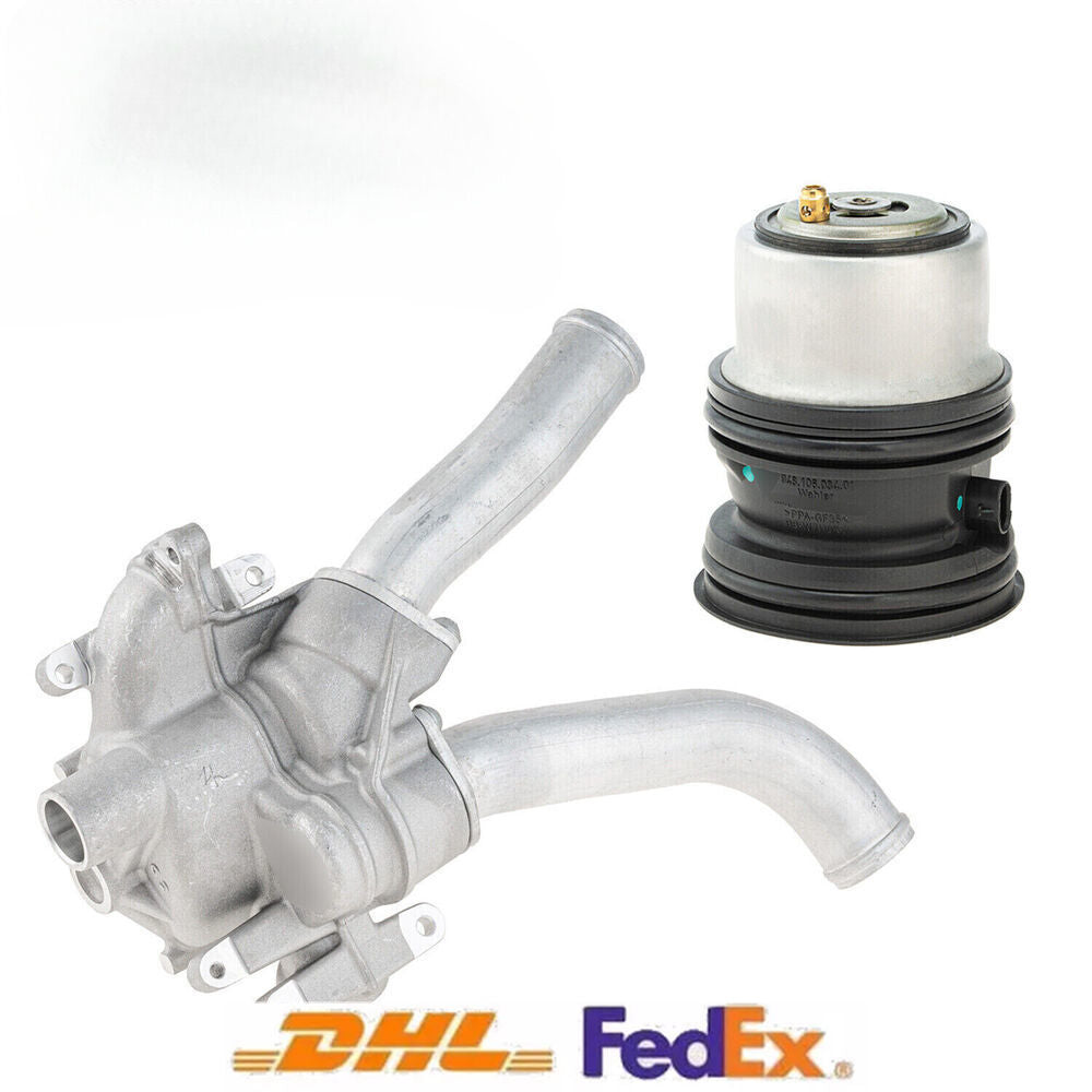 Engine Thermostat Housin and Thermostat 94810608000 for Porsche for Panamera for Cayenne