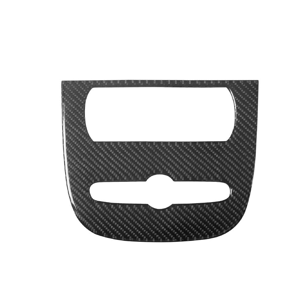 Carbon Fiber Rear Console Outer Frame For Silverado/tahoe/ for sierra 2007-2014 TypeA