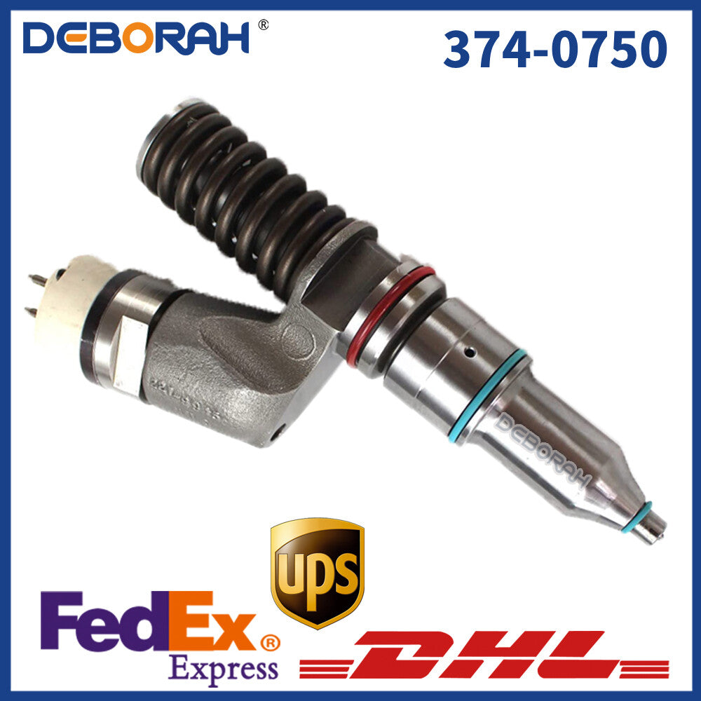 Fuel Injector 374-0750 20R-2284 For CAT 365C 374D Excavator C15 C18 C32 Engine