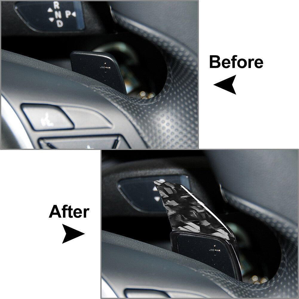 Steering Wheel Shift Paddle Extension Fit for Mercedes-Benz A C CLA GLK SLK Class
