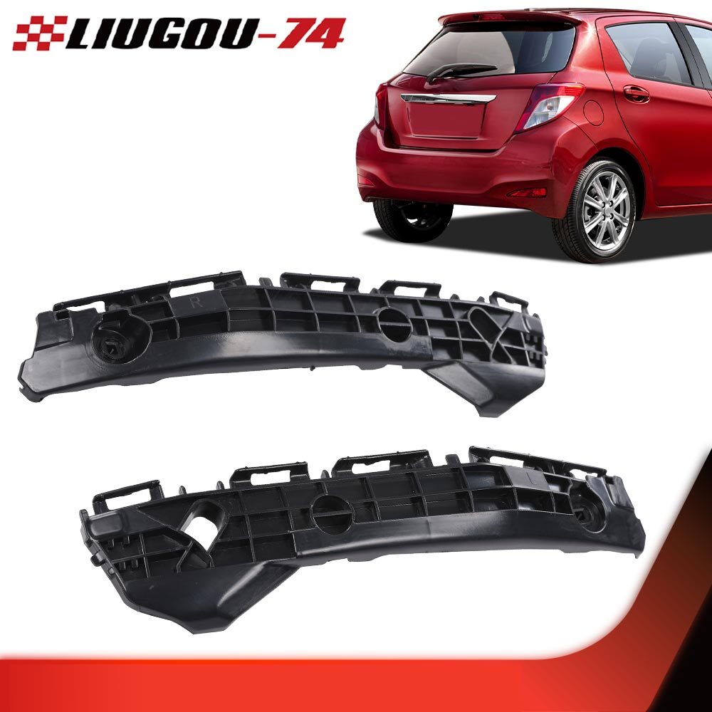 2-piece bumper retainer set suitable for 2012-2014 for Toyota Yaris driver and passenger sides