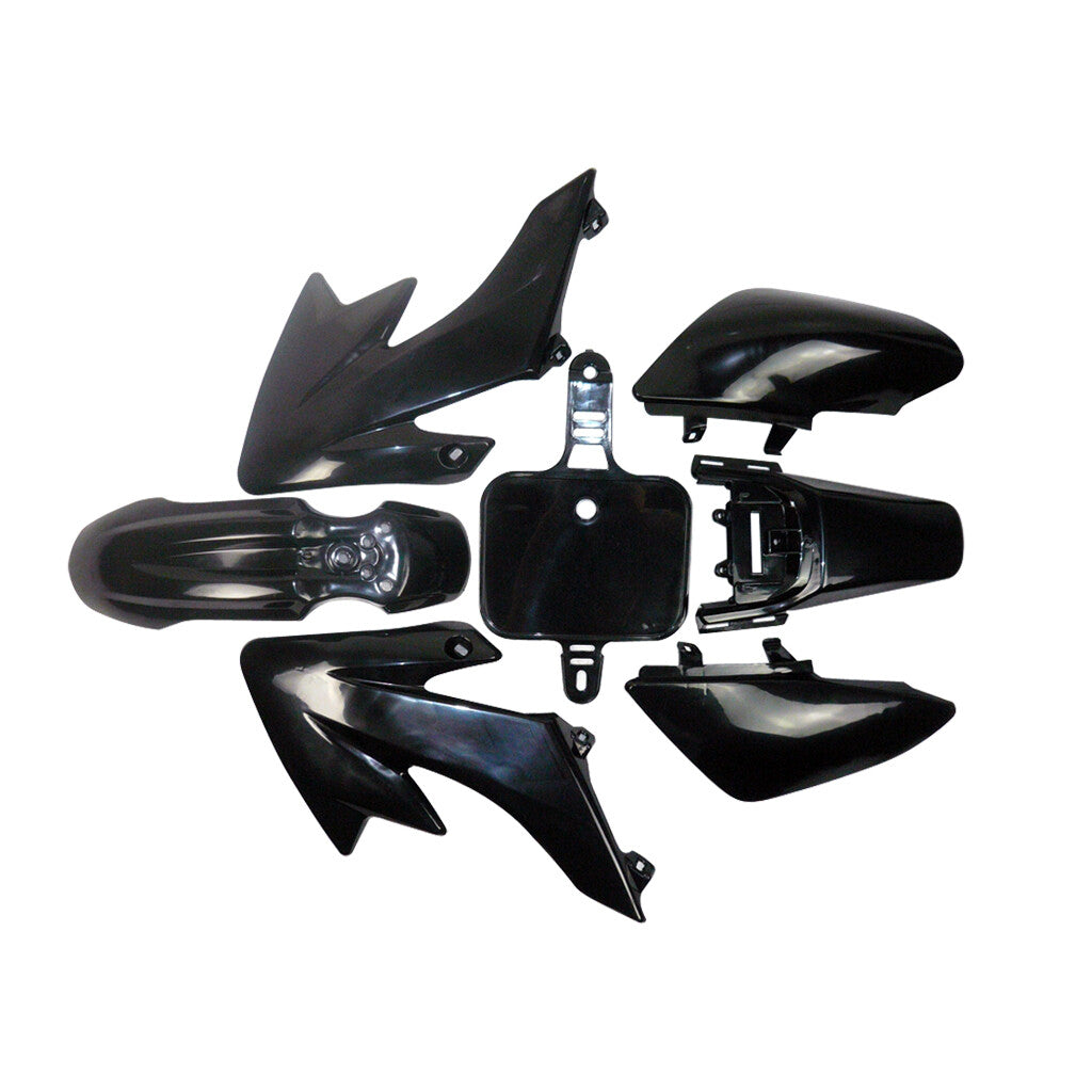 Motorcycle Black Body Fender Fairing Plastic Kit for XR50 XR 50 CRF 50 SDG SSR