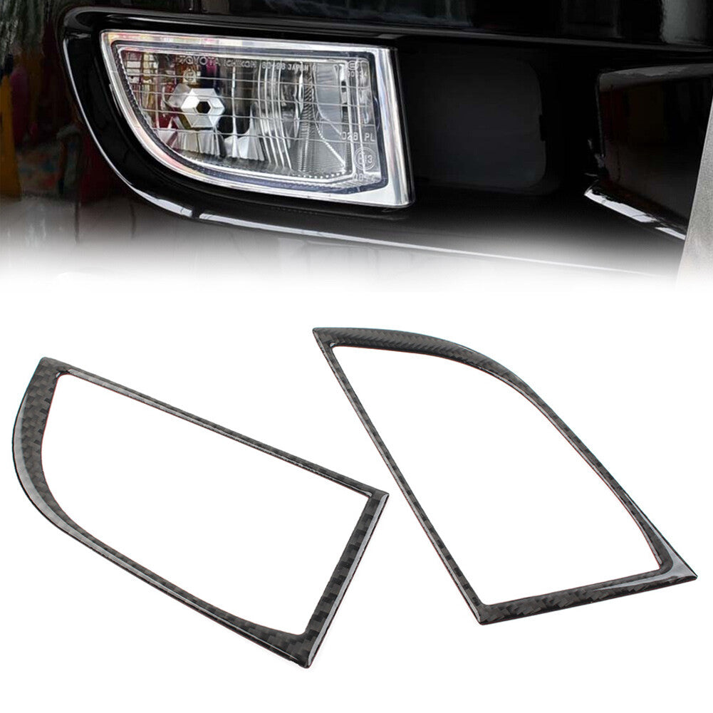 for Toyota for Land Cruiser Prado 2003-2009 2x Front Fog Lamp Cover Trim