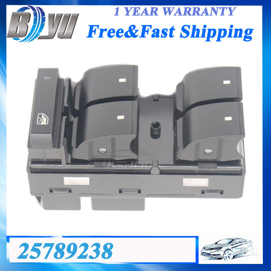 Master Power Window Switch 25789238 for Saturn Outlook XE XR 2007-2009 Front LH