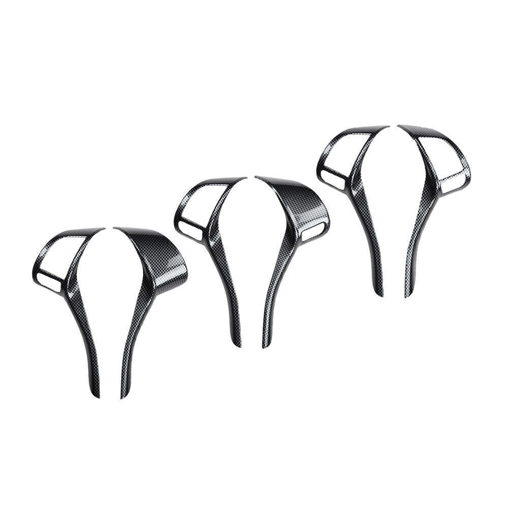 2x Carbon Fiber Inner Steering wheel Strip Trim Fit for Nissan Altima 2013-2018