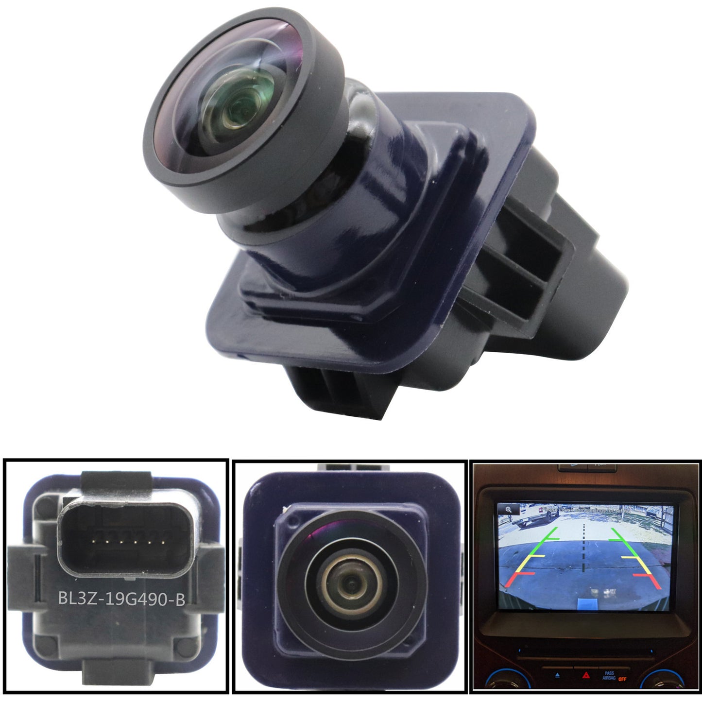 Rearview backup parking camera for 2012-2014 for Ford F-150 BL3Z-19G490-B