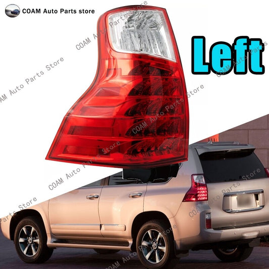 Halogen taillight assembly for the left side of a 2010-2013 for Lexus GX460.