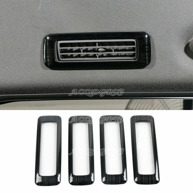 Stainless Car Roof Air Exhaust Trim Cover for Toyota Prado FJ120 LC120 2003-2009