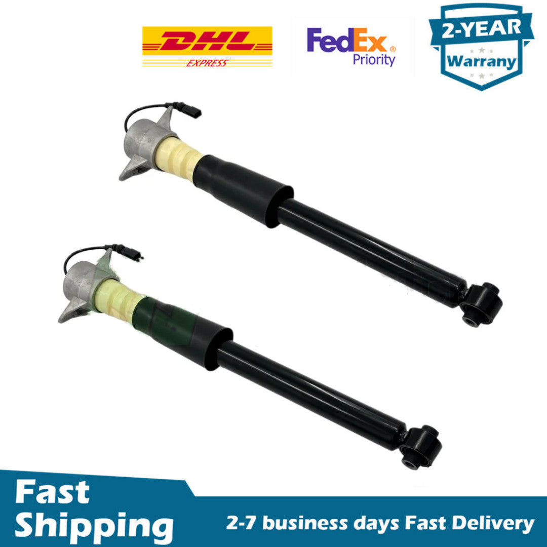 2 Rear LH RH Shock Absorbers Struts Electric for Audi SQ5 Q5 PHEV 2.0L 2018-23