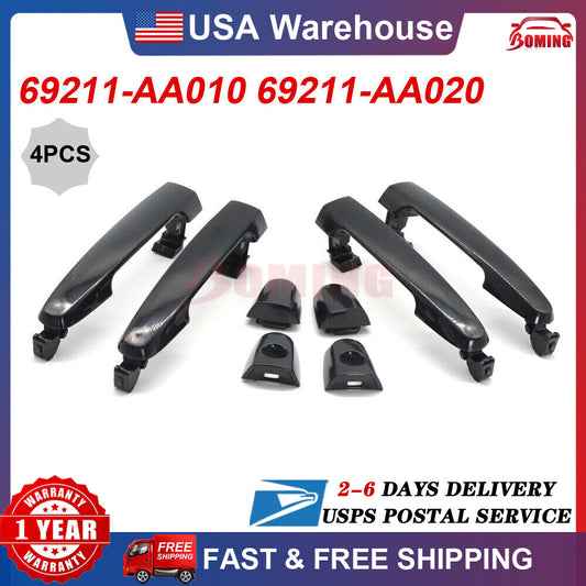 Set of 4 New Front Rear Left Right Door Handle for Toyota for Corolla Matrix 2003-08