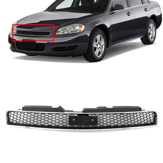 Honeycomb Front Bumper Center Grille Upper Grill for Chevrolet Impala Ss