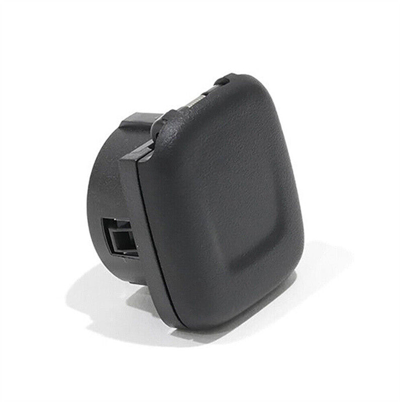 Pair Center Console Power Outlet Cap Black for 2014 15 2016 for Chevrolet Silverado