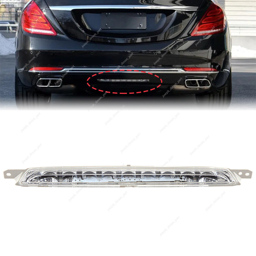 for Mercedes for Benz S Class W222 Tail Rear Bumper Warning Brake Light Stop Lamp