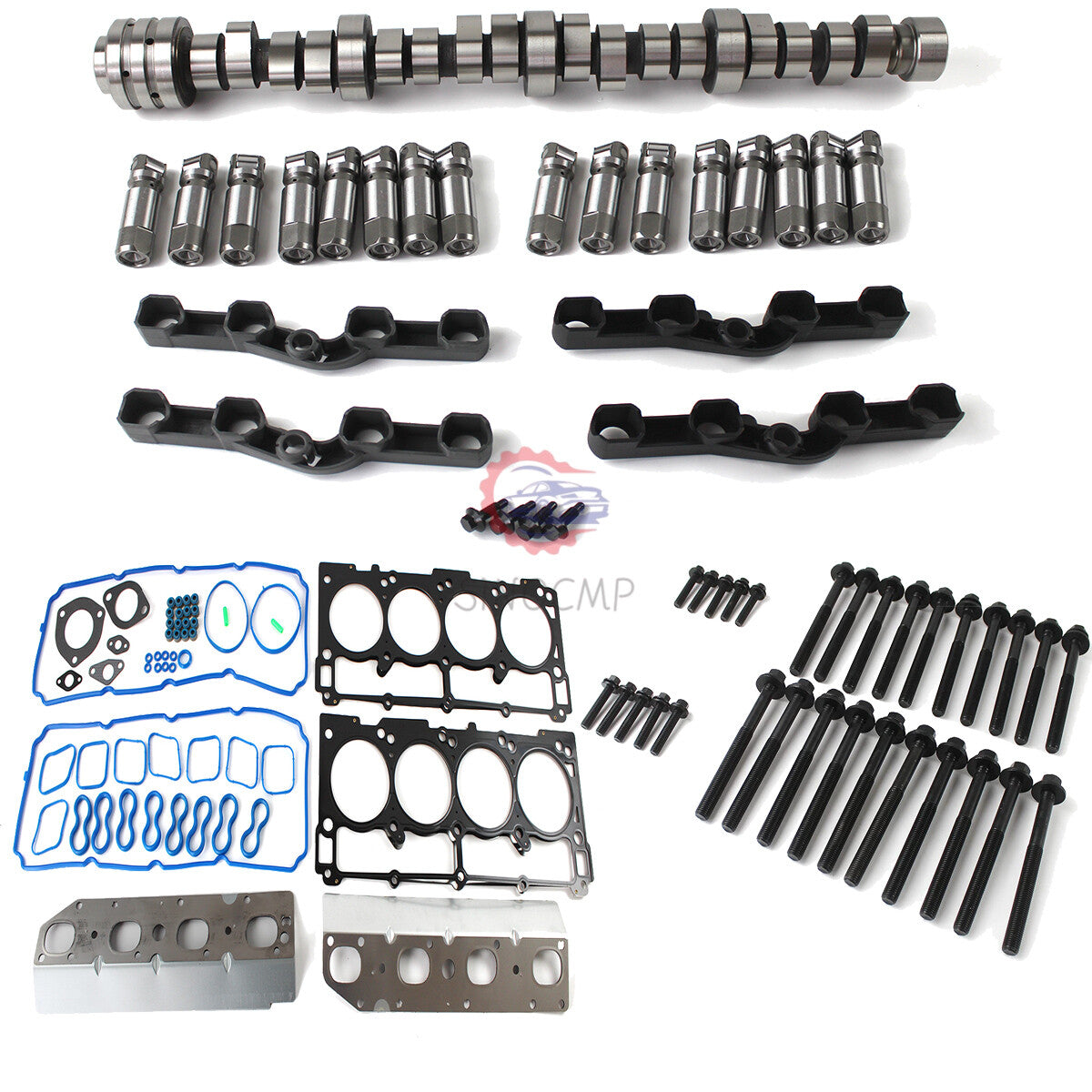 Camshaft MDS Lifters KitHead Gaskets Kit For 09-15 for Dodge for Ram 1500 Hemi 5.7L V8