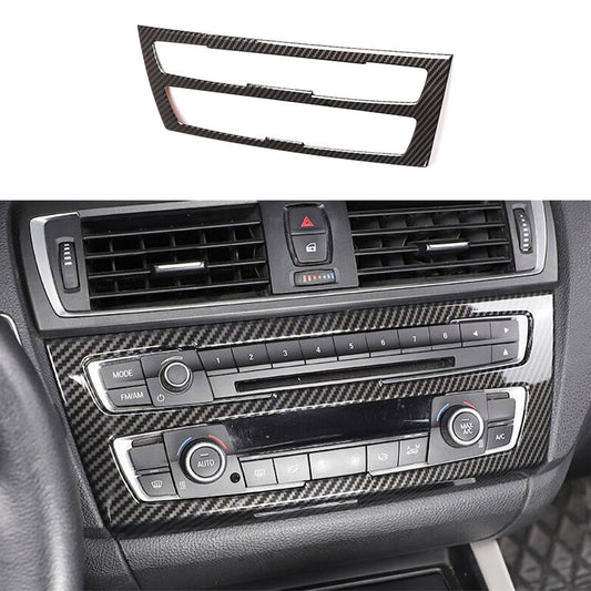 for BMW F20 F21 F22 F23 Carbon Fiber Style Air Conditioning switch Panel Trim
