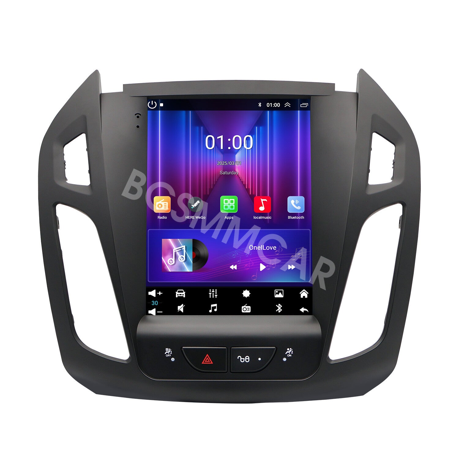 Android 14 Multimedia Player Touch Screen Fit for Ford Transit Connect 2014-2018