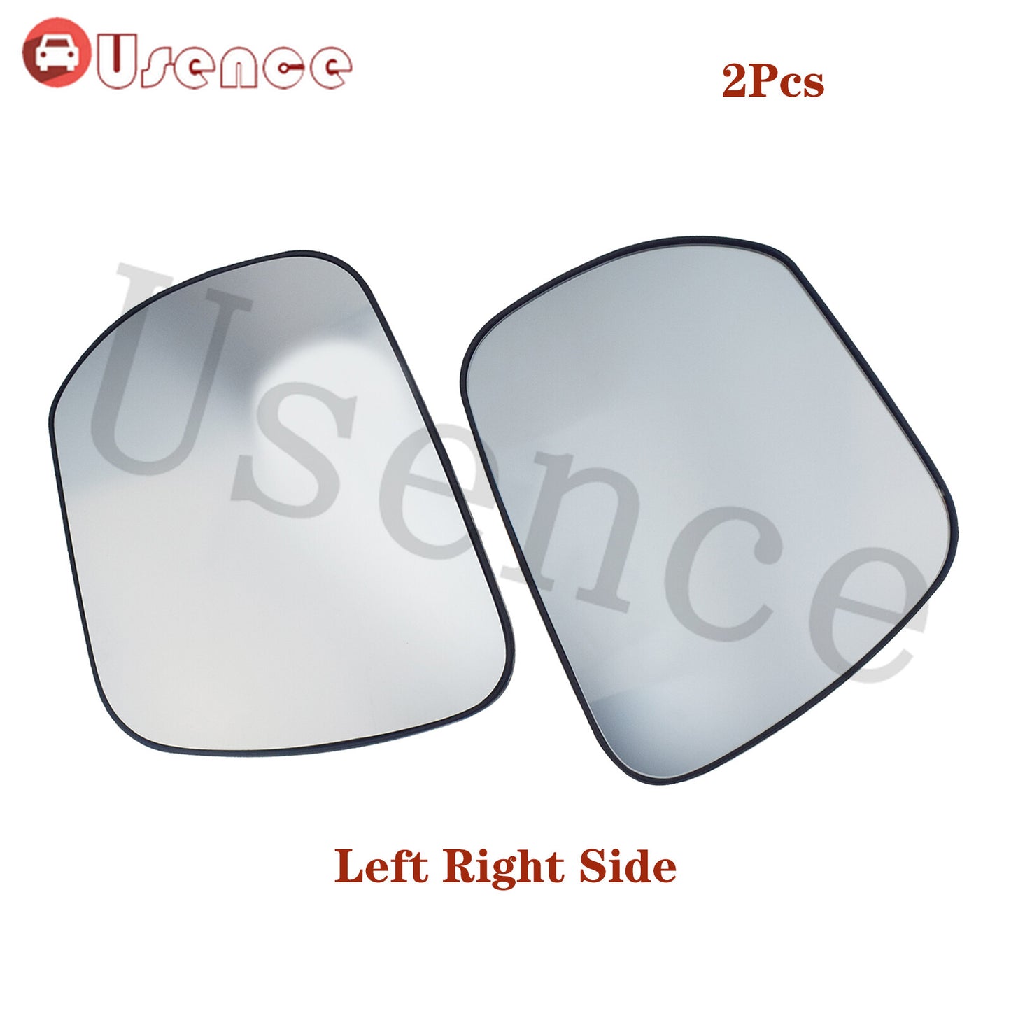Pair Driver Passenger Side Heated Mirror Glass for Suzuki Grand Vitara 2005-2015