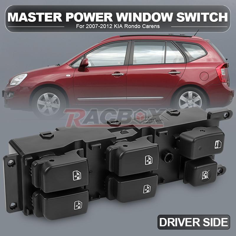 Left Driver Side Master Main Power Window Switch for KIA Rondo Carens 2007-2012