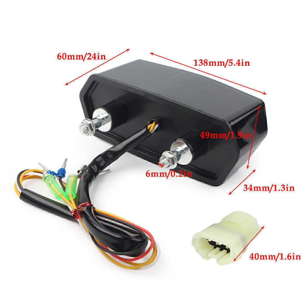 12V LED Rear Integrated Tail Light Fit for Honda MSX125 YG-125 ABS