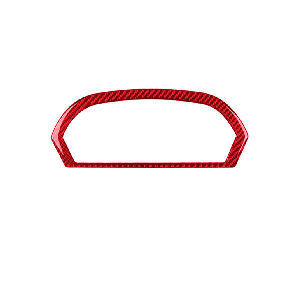 Red Carbon Fiber Interior Display Surround Frame Cover for ACURA TL 2009-2023