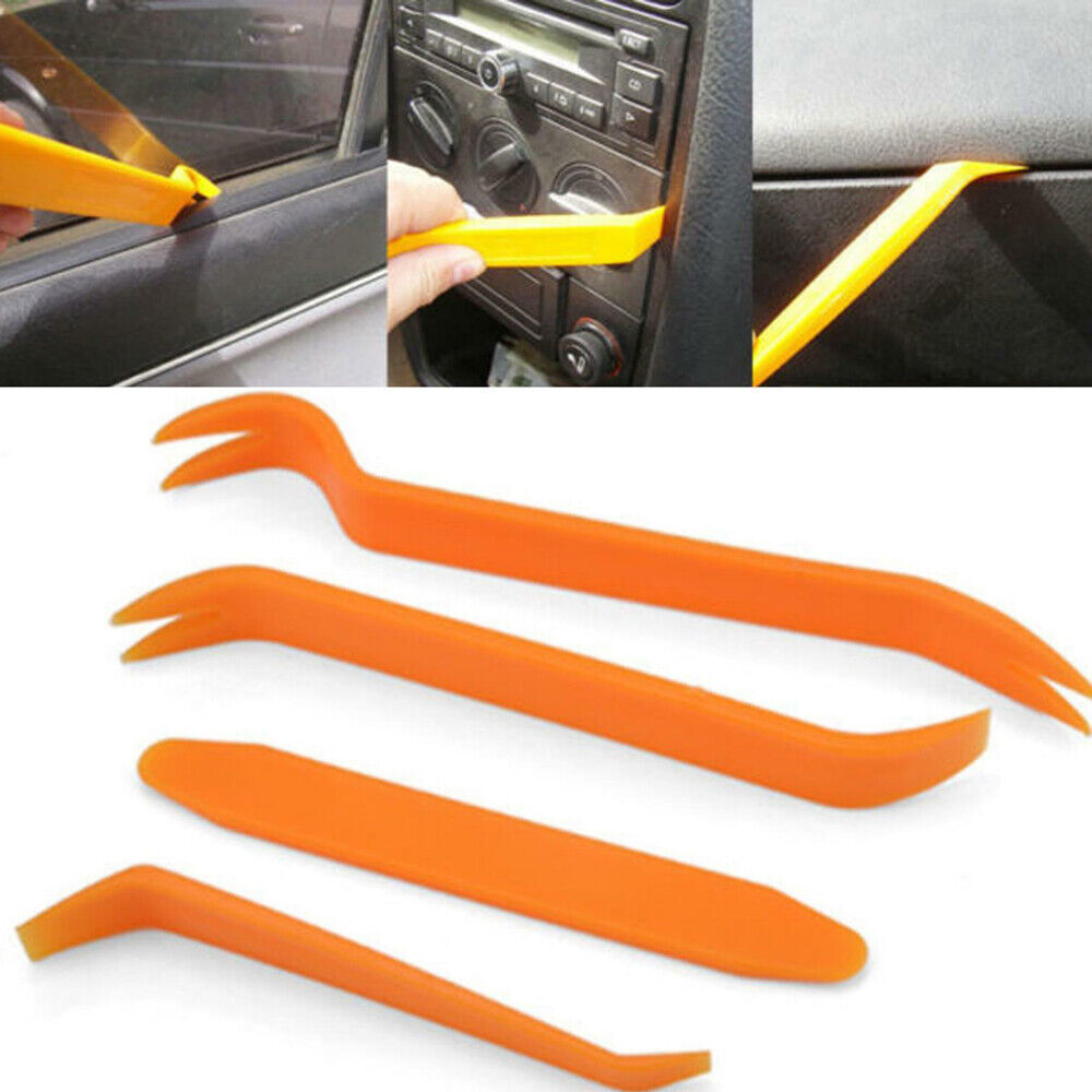 4PS Auto Trim Removal Tools Kit Car Panel Door Dashboard Fastener