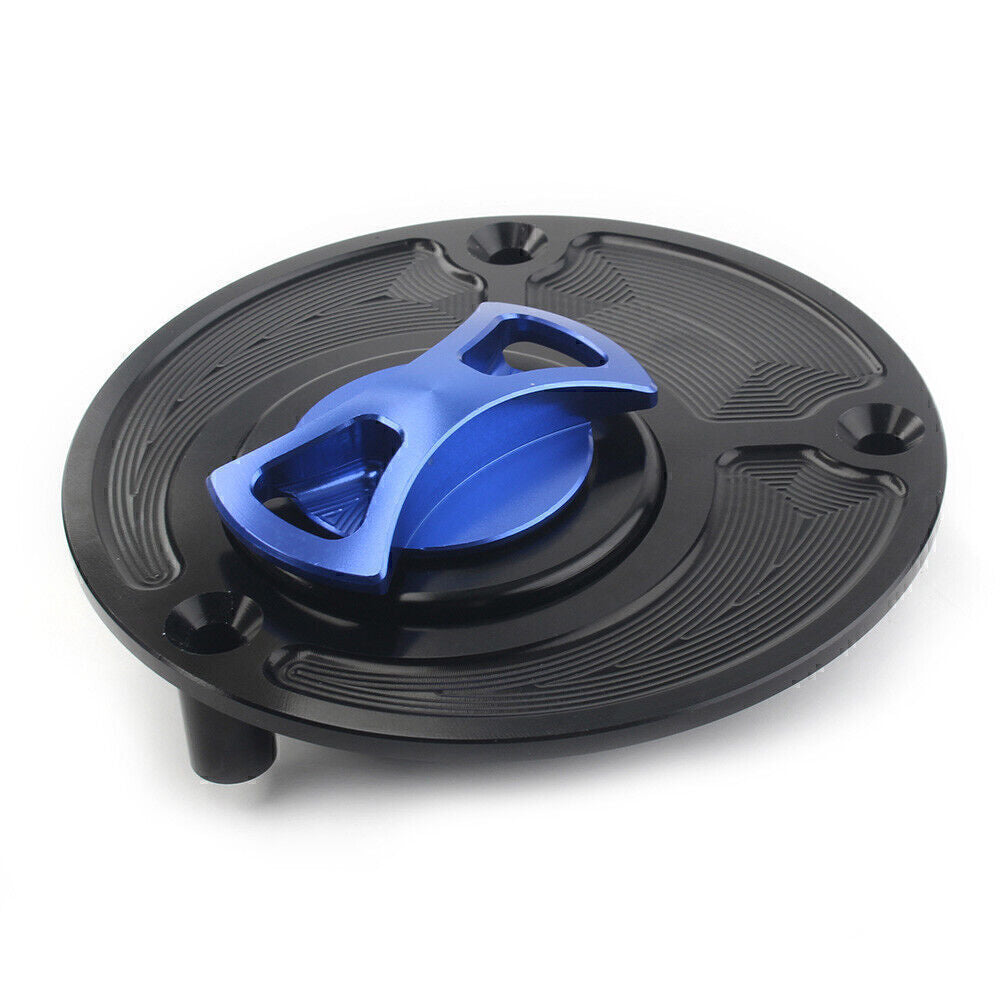 Fuel Gas Tank Cap Cover for Yamaha R6 R1 FZ1 FZ6 VMAX MT01 FZ16 YZF R15 Blue