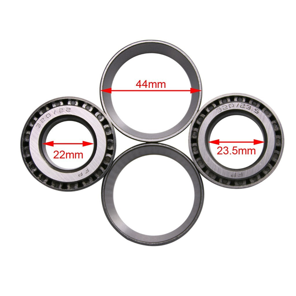Shock Triple Assembly fork, 14-inch wheels, 60/100-14 tires, disc brakes KX65 CRF50