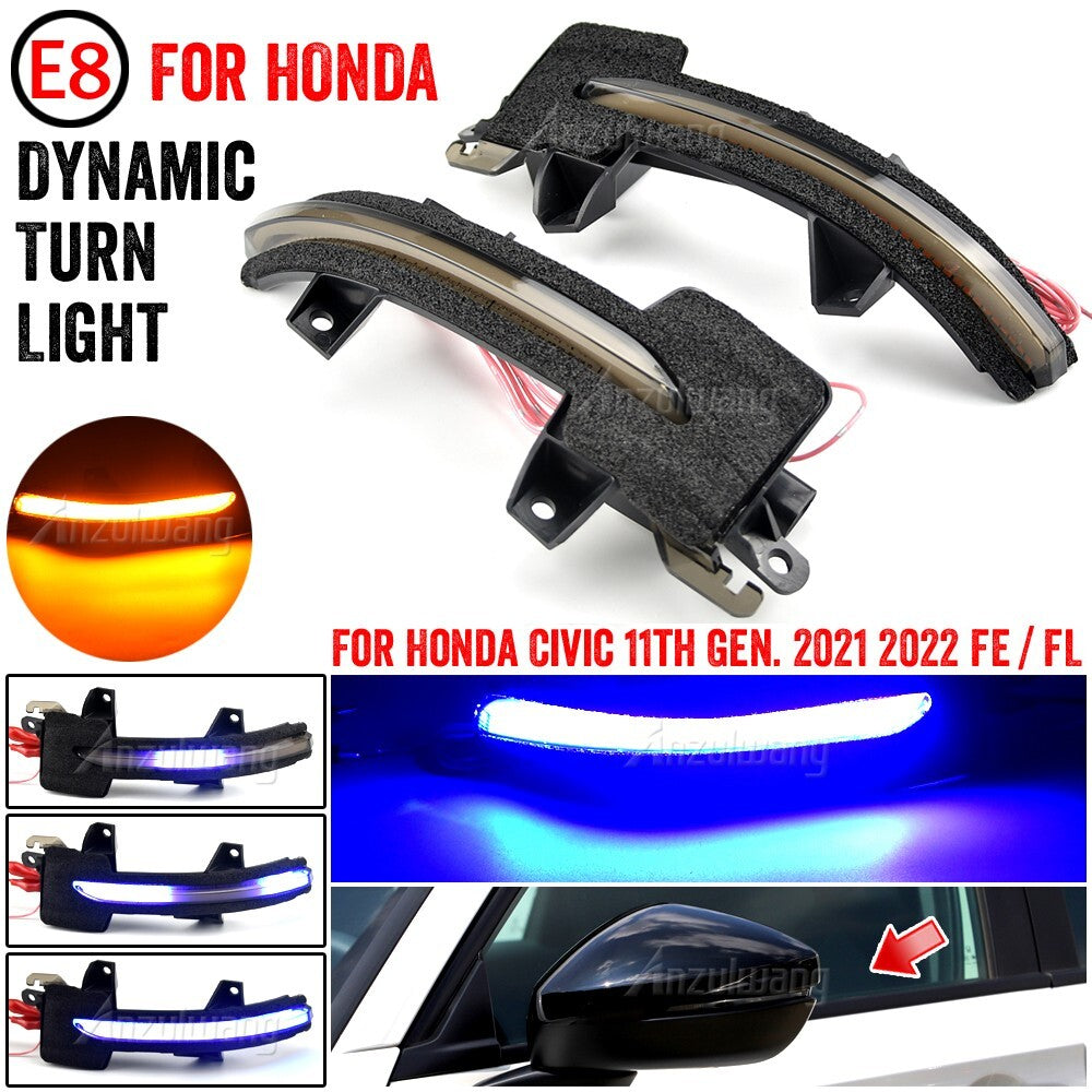 Dynamic Turn Signal Light for Honda for Civic 11th Gen. 2021 2022 FE / FL