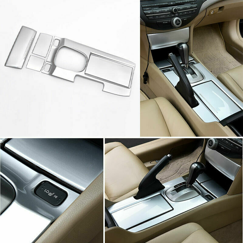 for Honda Accord Crosstour 2008-2013 Matte Middle Console Gear Shift Panel Trim