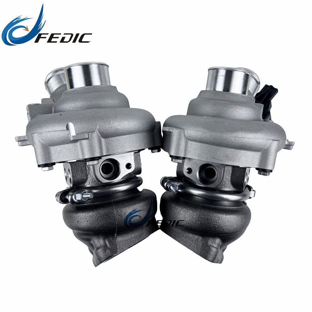 MFS Twin Turbocharger HL3E-6K682-AB HL3E-6C879-AB for Ford Pickup F150 3.5L