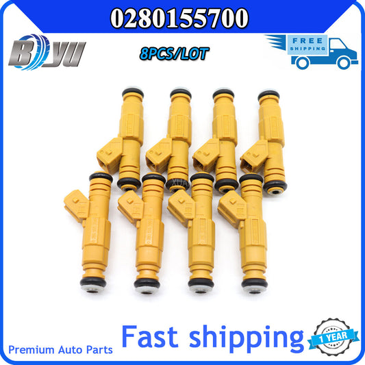 8-piece fuel injector kit for Ford F-250, F-350, for Mercury 4.6L, 5.0L, and 6.8L (0280155700)