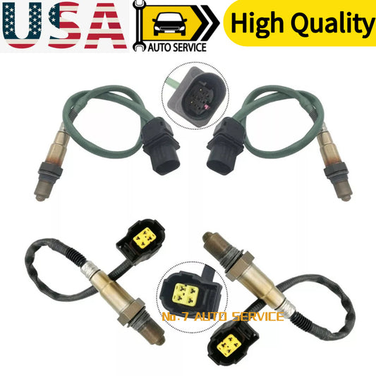 Set(4) Up+Downstream Oxygen Sensor for Mercedes-Benz C300 CL550 E350 GLK350 ML63