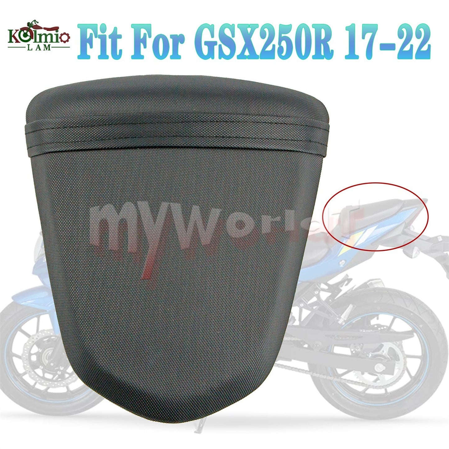 Fit for SUZUKI GSX250R 2017-2022 Rear Passenger for Seat Pillion Cushion Saddle
